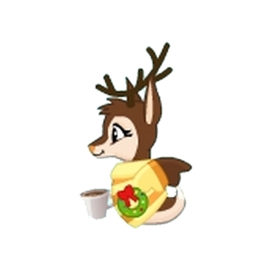 Wreath Sweater Reindeer